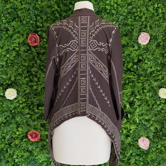 Orange Embroidered Jacket - Picture 2 of 2